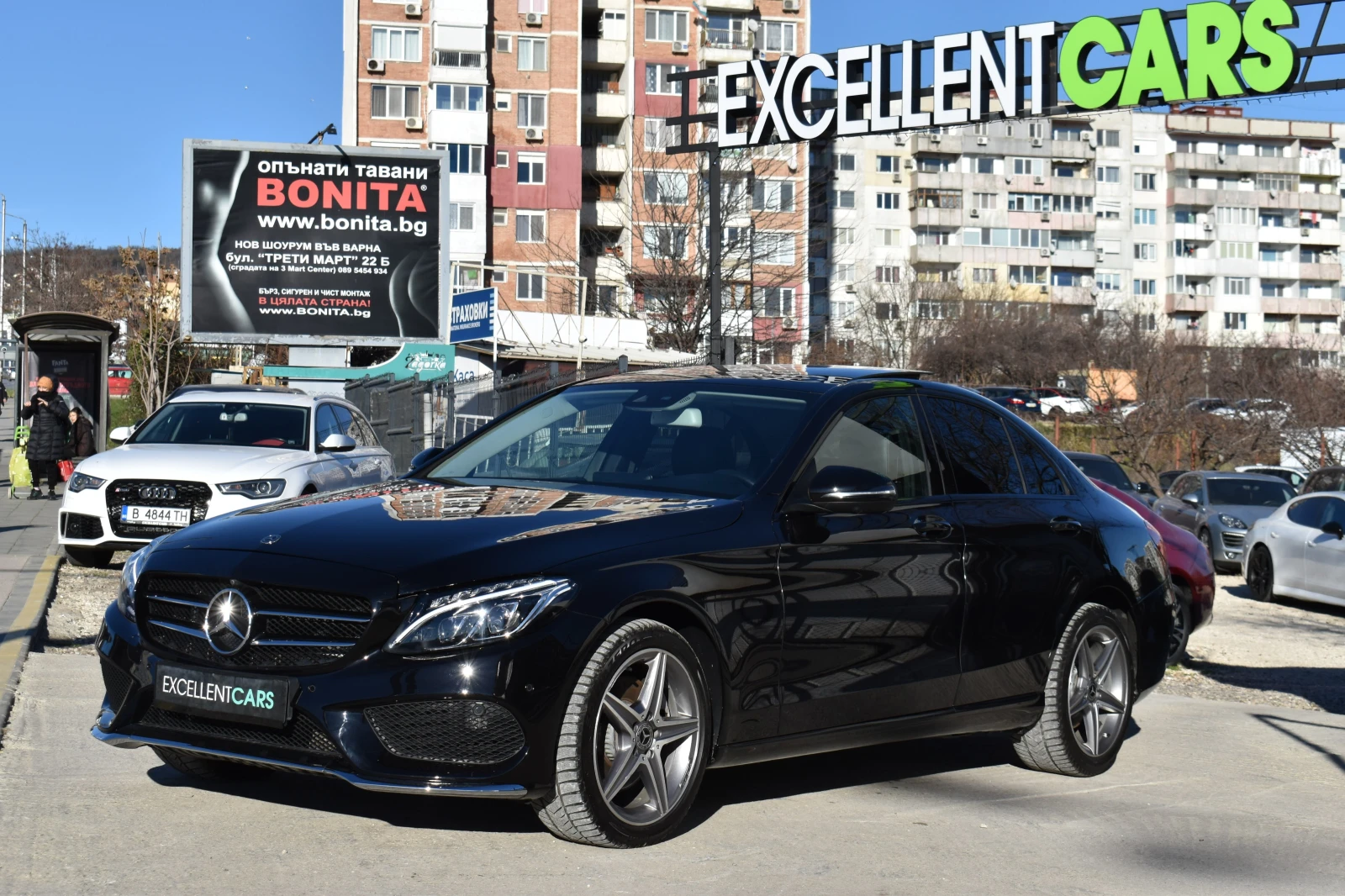 Mercedes-Benz C 250 4matic* Burmester* Подгреви* Обдухване* 360CAMERA - [1] 