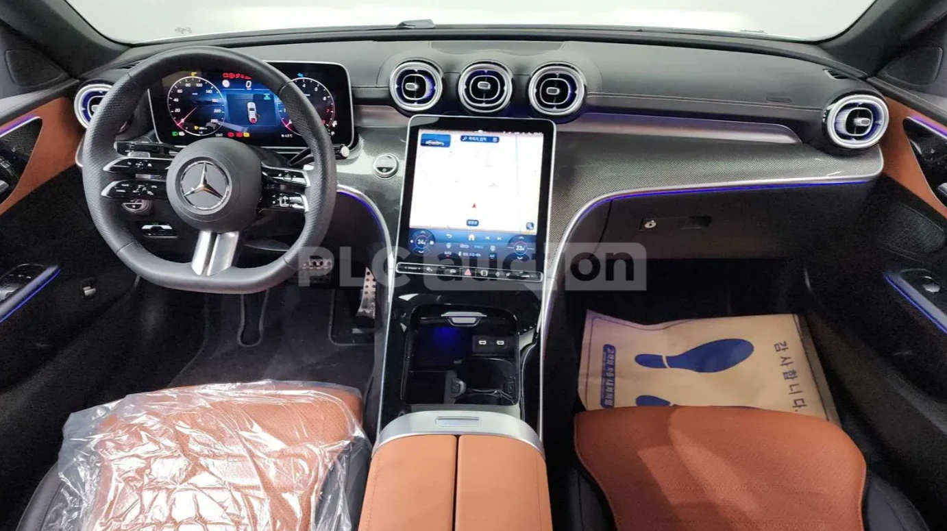 Mercedes-Benz C 200 AMG LINE* ПОДГРЕВИ* ОБДУХВАНЕ, снимка 7 - Автомобили и джипове - 54179142