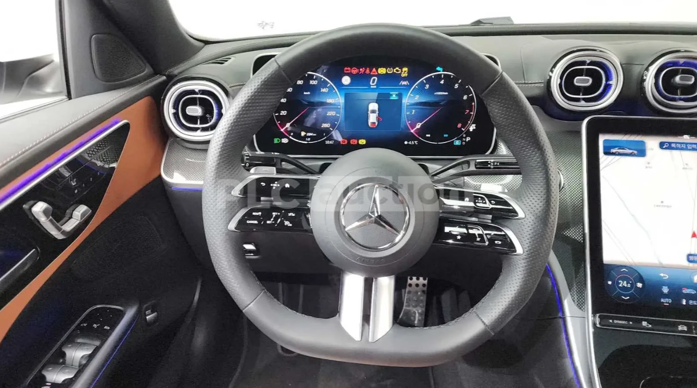 Mercedes-Benz C 200 AMG LINE* ПОДГРЕВИ* ОБДУХВАНЕ, снимка 9 - Автомобили и джипове - 54179142