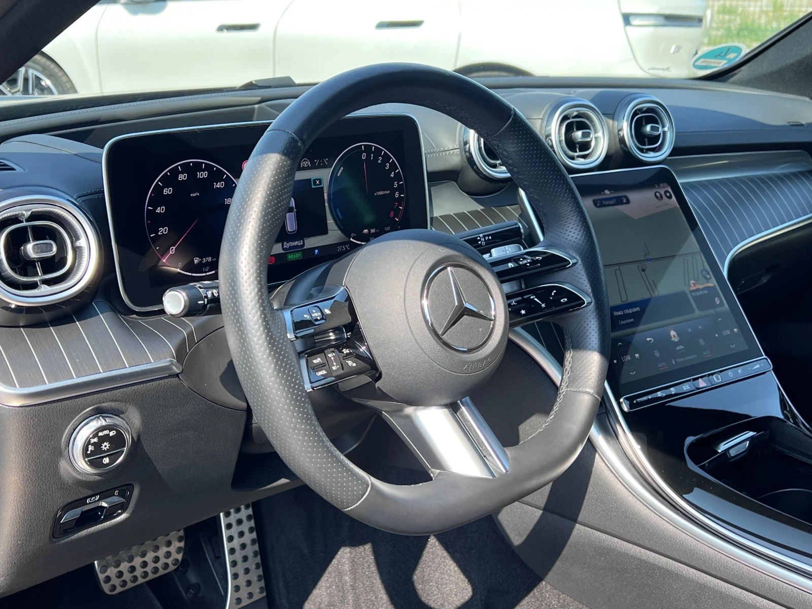 Mercedes-Benz C 300 e* AMG * Full* , снимка 9 - Автомобили и джипове - 55586187