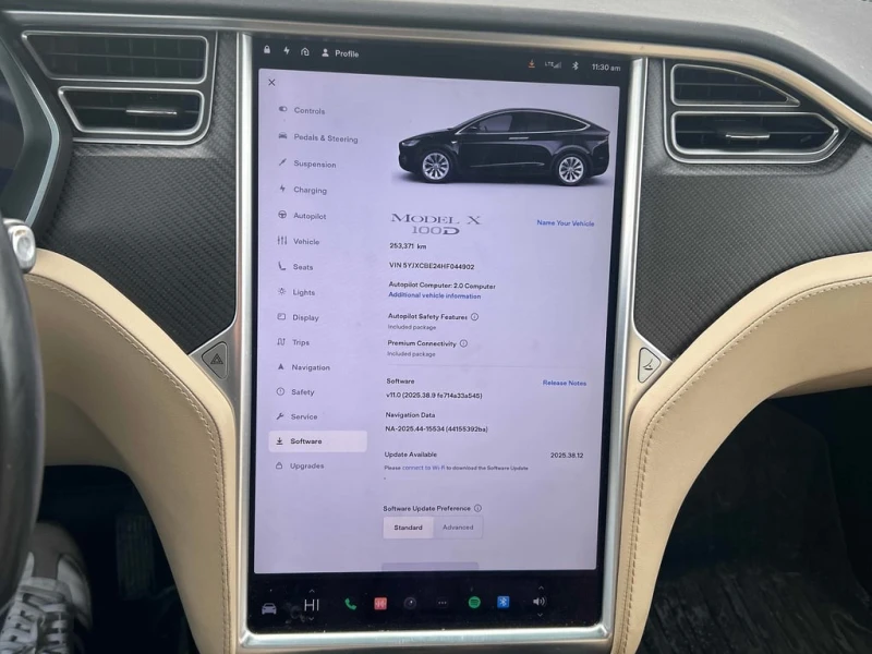 Tesla Model X * AWD * CARFAX * БЕЗ ПЪРВОНАЧАЛНА ВНОСКА, снимка 9 - Автомобили и джипове - 53305414