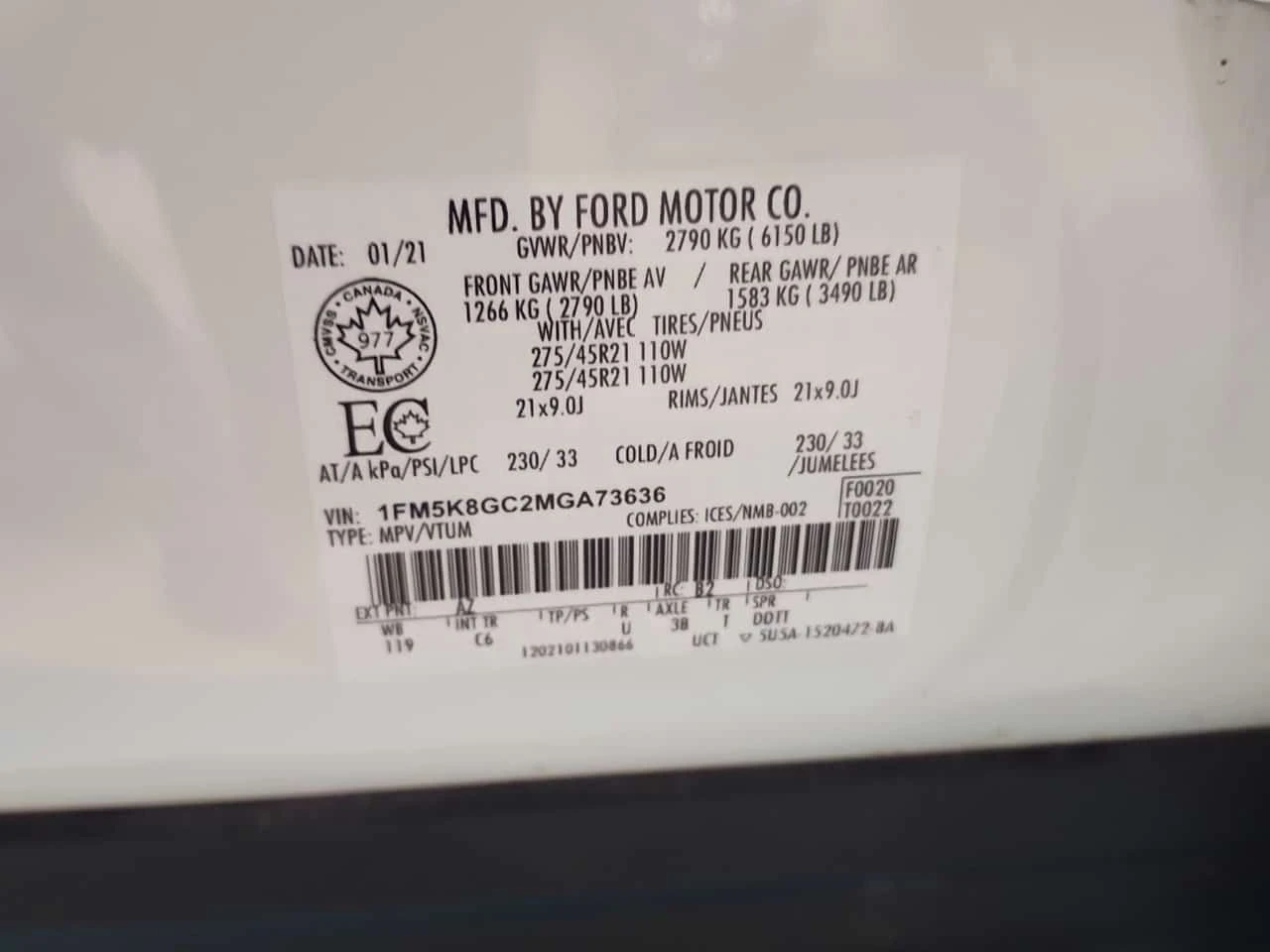 Ford Explorer * ST * 360 КАМЕРА* 2 КЛЮЧА* ПОДГРЕВИ* ОБДУХВАНЕ* , снимка 16 - Автомобили и джипове - 54108766