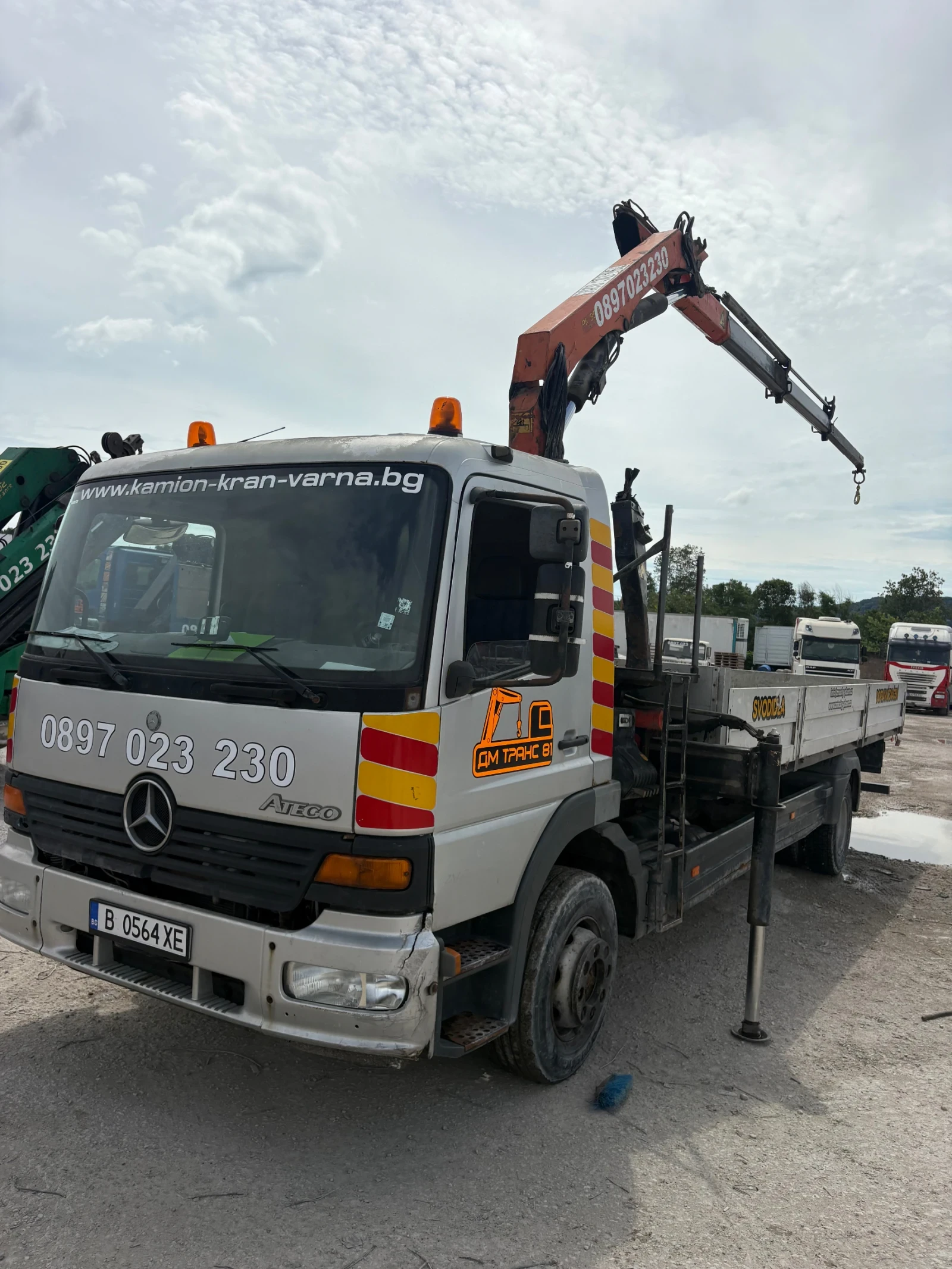 Mercedes-Benz 1530 PALFINGER 9501 perfomance, снимка 4 - Камиони - 54900331