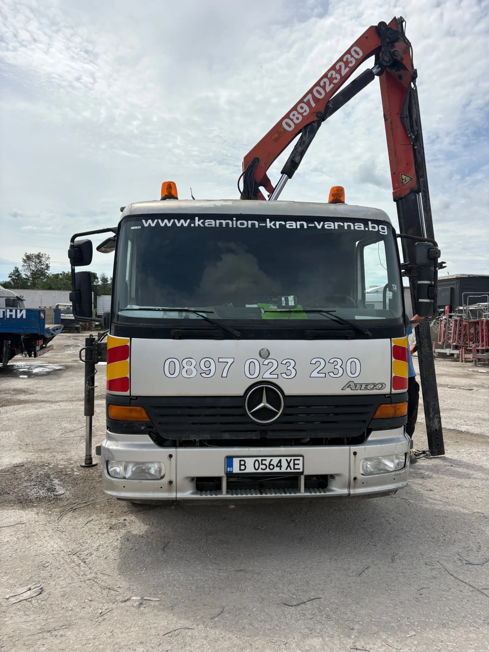Mercedes-Benz 1530 PALFINGER 9501 perfomance, снимка 7 - Камиони - 54900331