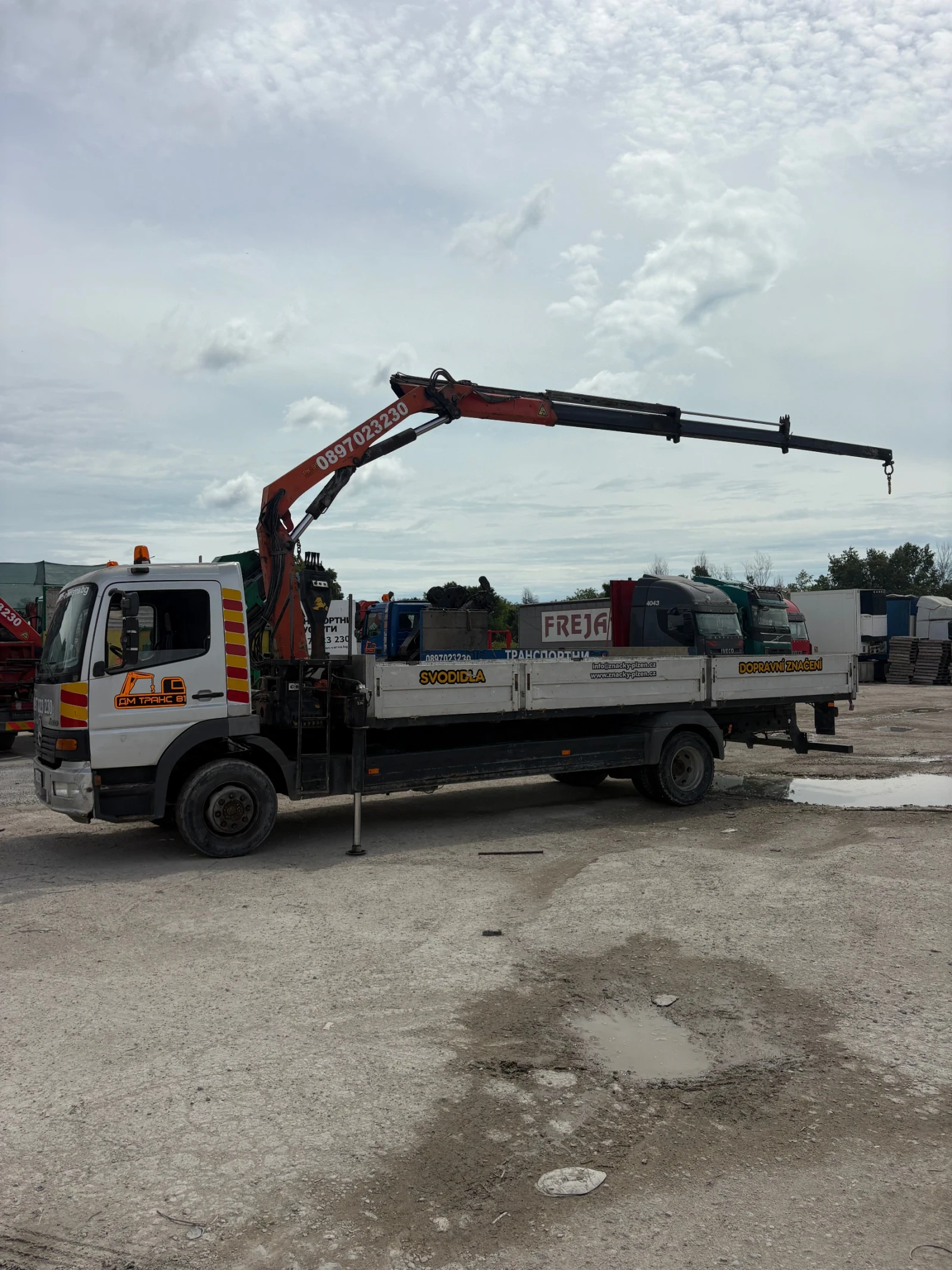 Mercedes-Benz 1530 PALFINGER 9501 perfomance, снимка 3 - Камиони - 54900331