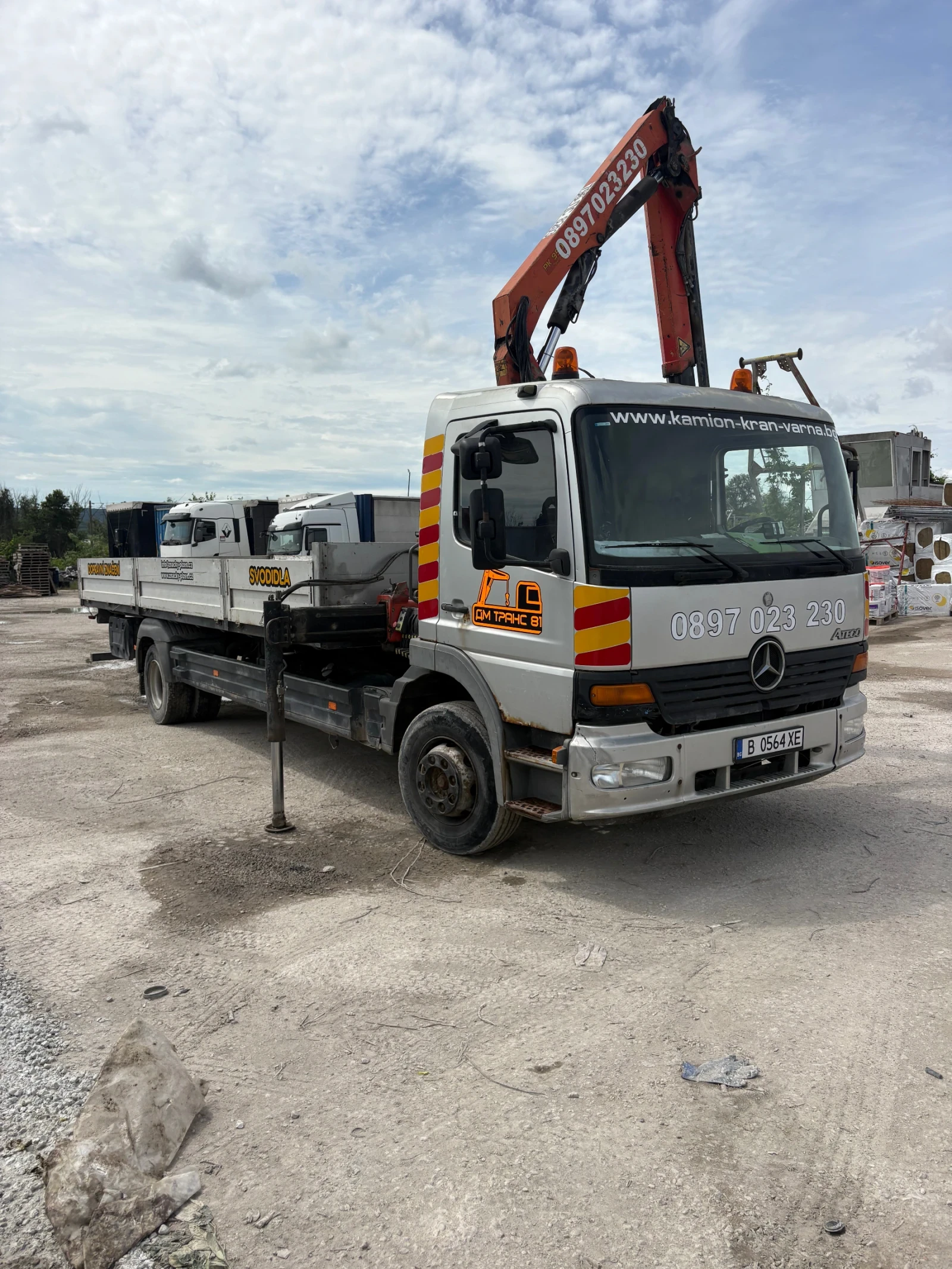 Mercedes-Benz 1530 PALFINGER 9501 perfomance, снимка 8 - Камиони - 54900331