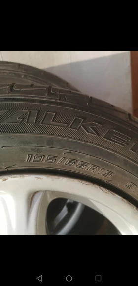 Гуми с джанти Falken 195/65R15, снимка 5 - Гуми и джанти - 49488017