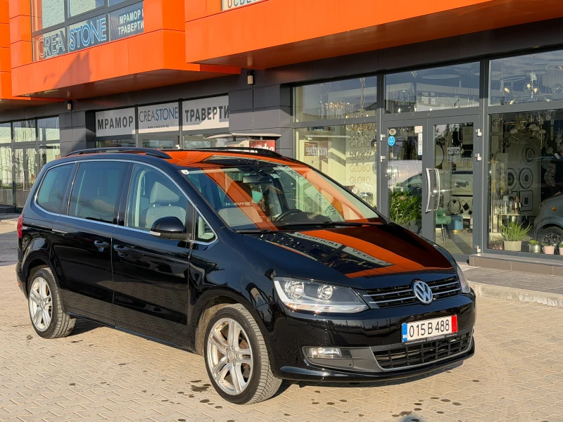 VW Sharan 2.0TDI, 140к.6-скорости, Нов внос, , , снимка 4 - Автомобили и джипове - 53142432