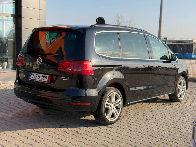 VW Sharan 2.0TDI, 140к.6-скорости, Нов внос, , , снимка 11 - Автомобили и джипове - 53142432