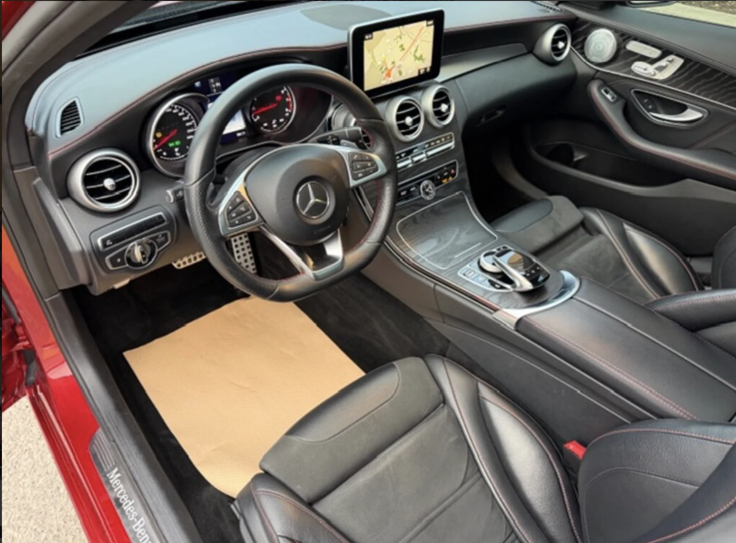 Mercedes-Benz C 450 AMG * BURNMASTER* АЛКАНТАРА*  - изображение 9