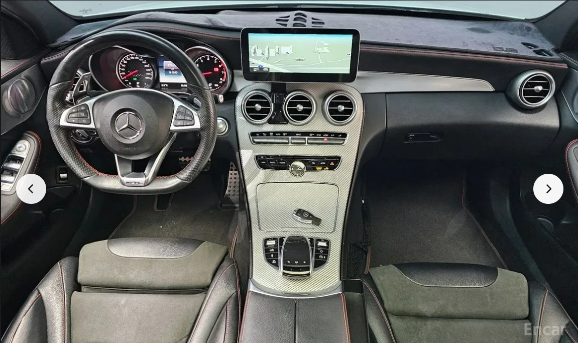 Mercedes-Benz C 450 AMG 4MATIC* BURMESTER* HEAD-UP* SUNROOF* �������*  | Mobile.bg � ����������� 7