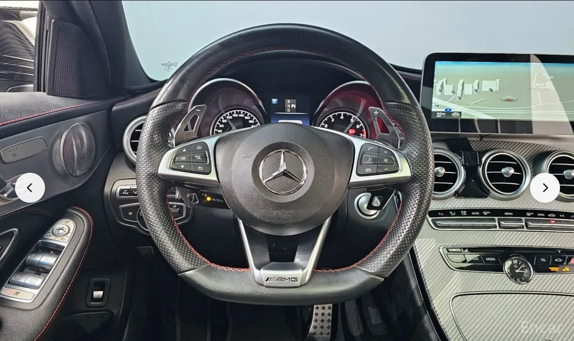 Mercedes-Benz C 450 AMG 4MATIC* BURMESTER* HEAD-UP* SUNROOF* �������*  | Mobile.bg � ����������� 8