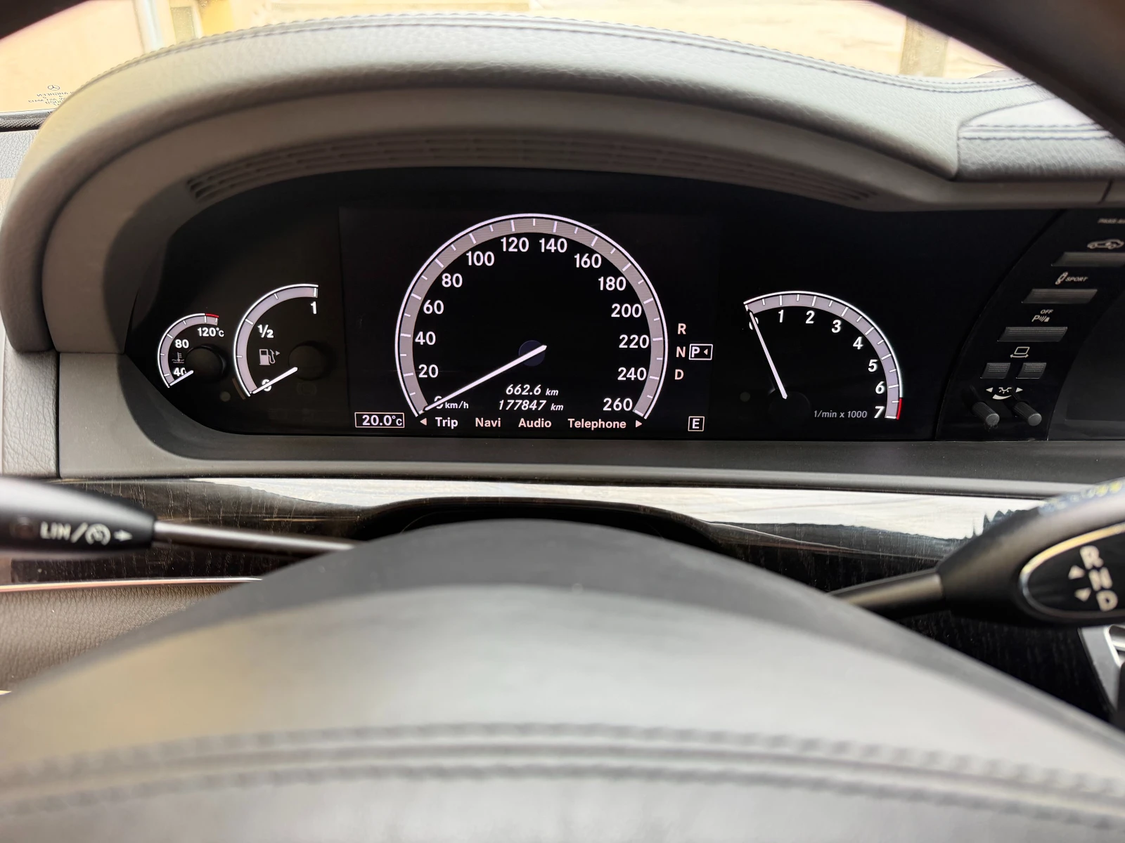 Mercedes-Benz S 350 AMG Япония 306 HP 178 000км  Задно предаване, снимка 12 - Автомобили и джипове - 54915749