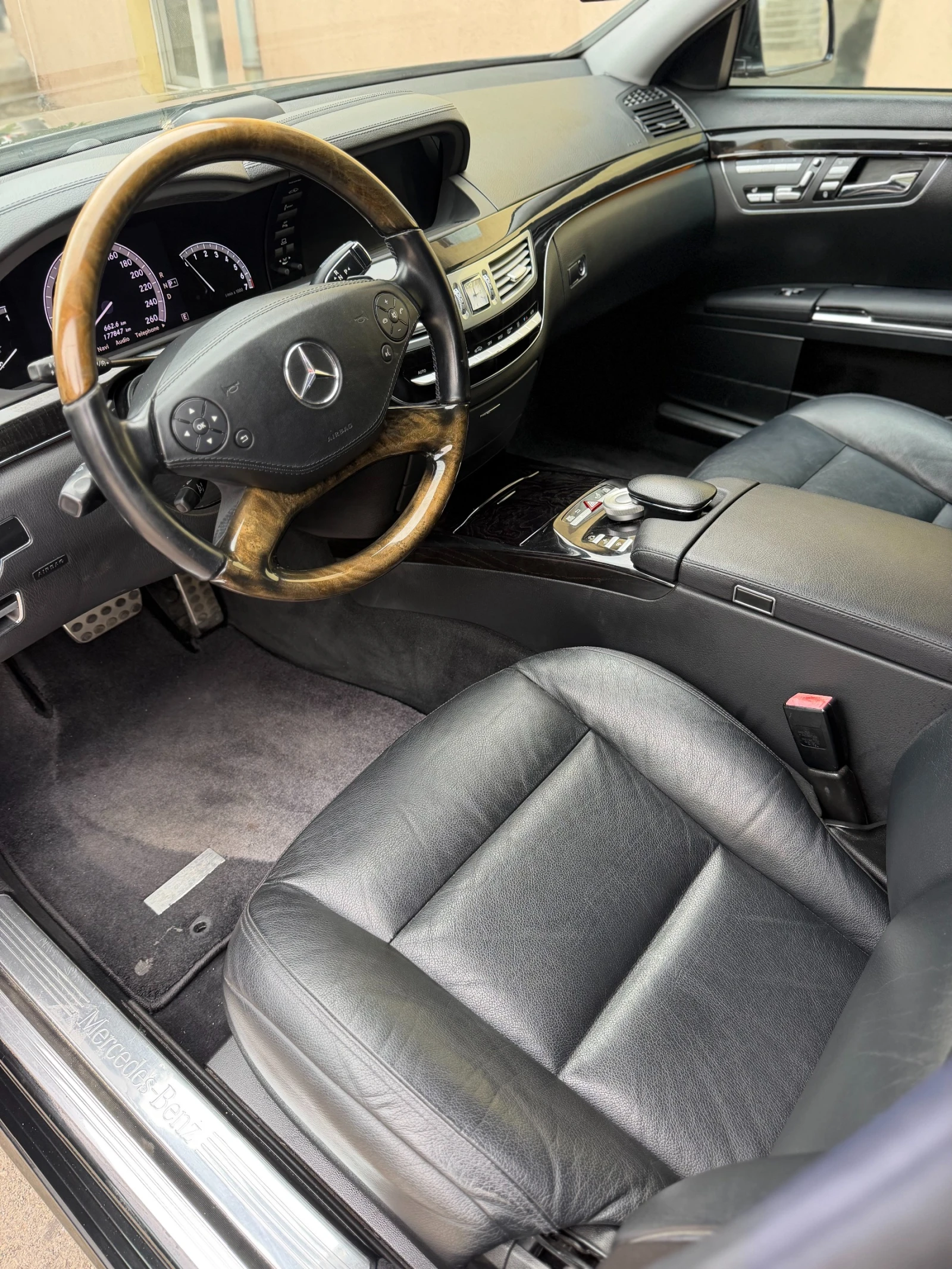 Mercedes-Benz S 350 AMG Япония 306 HP 178 000км  Задно предаване, снимка 9 - Автомобили и джипове - 54915749
