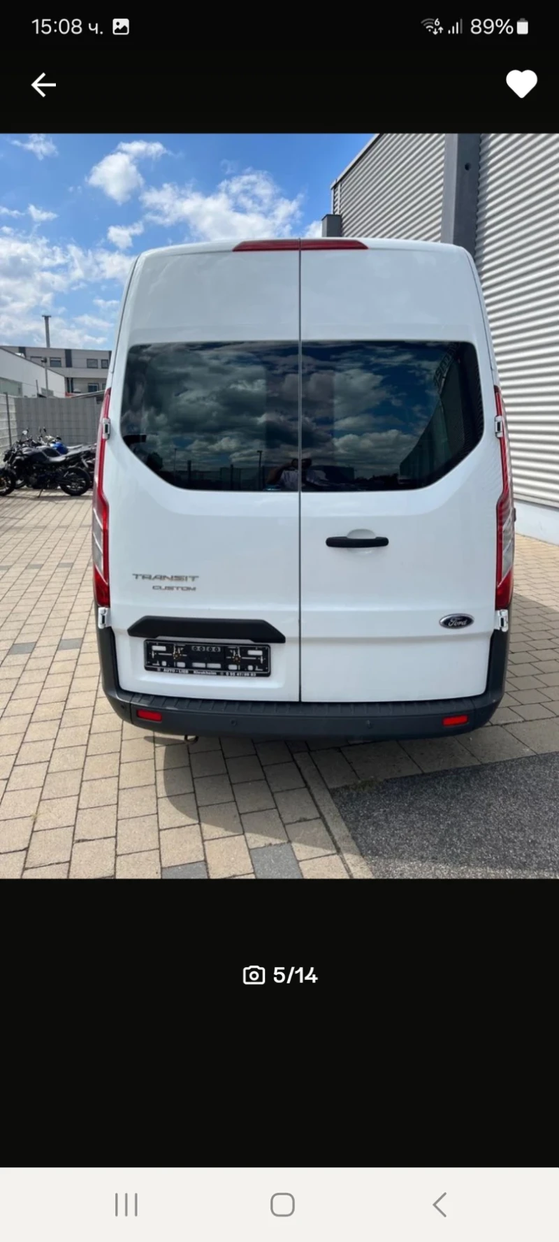 Ford Transit Custom 2.2d, снимка 3 - Бусове и автобуси - 48965471