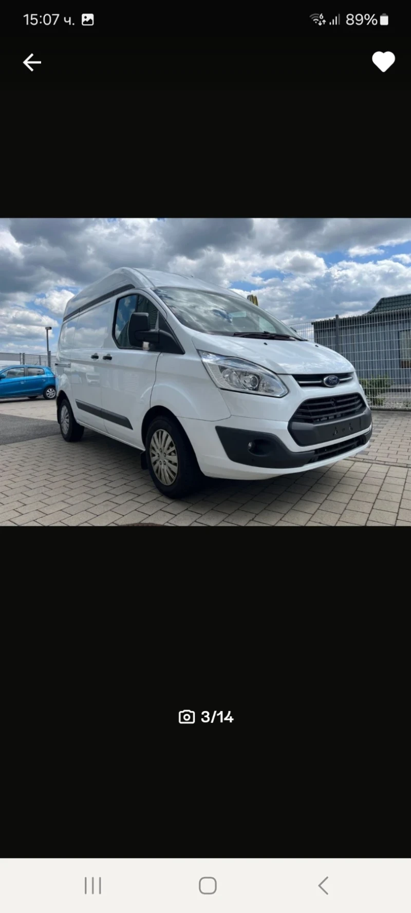 Ford Transit Custom 2.2d, снимка 1 - Бусове и автобуси - 48965471