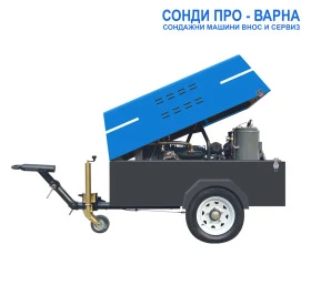 Компресори Друга Нов винтов компресор 3.5М3/мин 30HP дизел , снимка 3