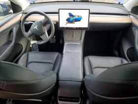 Tesla Model Y AWD* LONG RANGE* КОЖА* ПОДГРЕВИ* ПАНОРАМА* , снимка 8