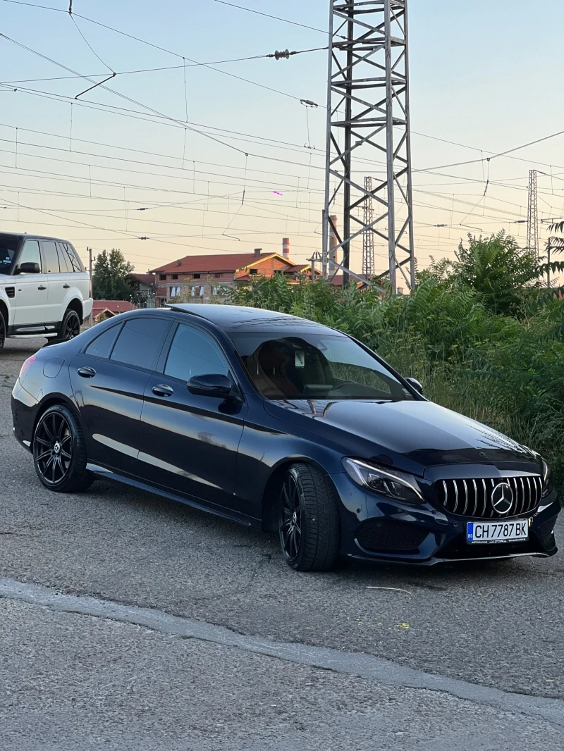 Mercedes-Benz C 400 3.0BiTurbo-333кс= AMG PACK= 4MATIC= BURMESTER= DIS, снимка 7 - Автомобили и джипове - 47857871