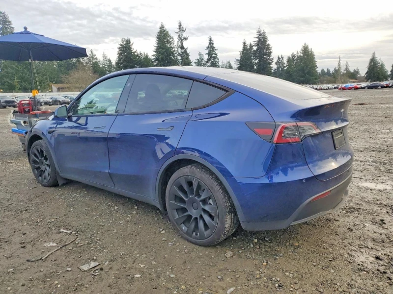 Tesla Model Y AWD* LONG RANGE* КОЖА* ПОДГРЕВИ* ПАНОРАМА* , снимка 2 - Автомобили и джипове - 53564802