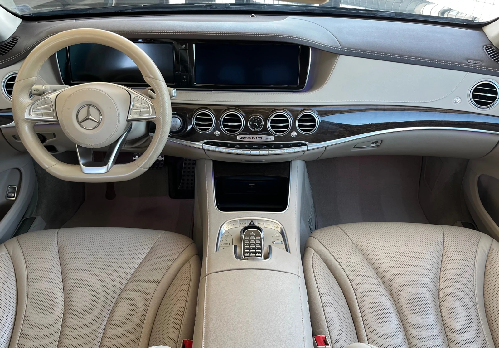 Mercedes-Benz S 350 4MATIC/Вакум/Памет/РЕАЛНИ КИЛОМЕТРИ  - изображение 9