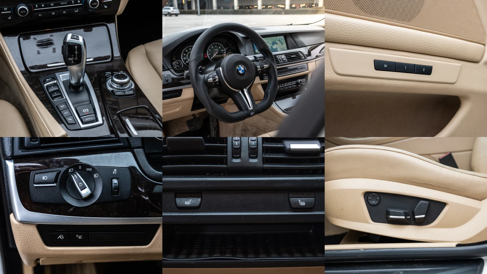 BMW 535 Xdrive /KEYLESS/360/HEAD UP, снимка 14 - Автомобили и джипове - 53459589