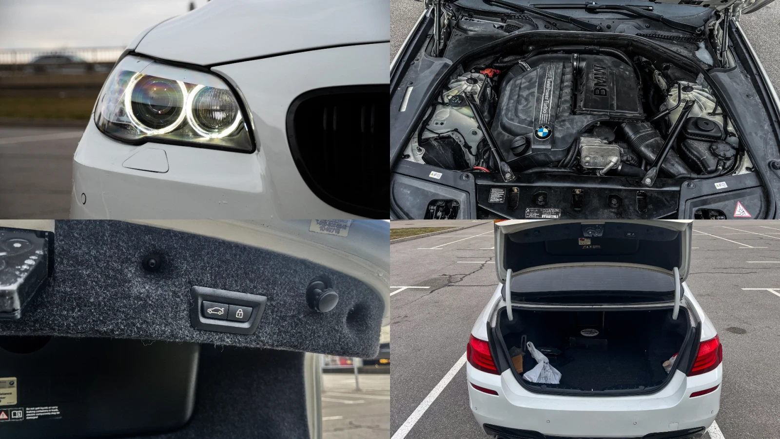 BMW 535 Xdrive /KEYLESS/360/HEAD UP, снимка 16 - Автомобили и джипове - 53459589