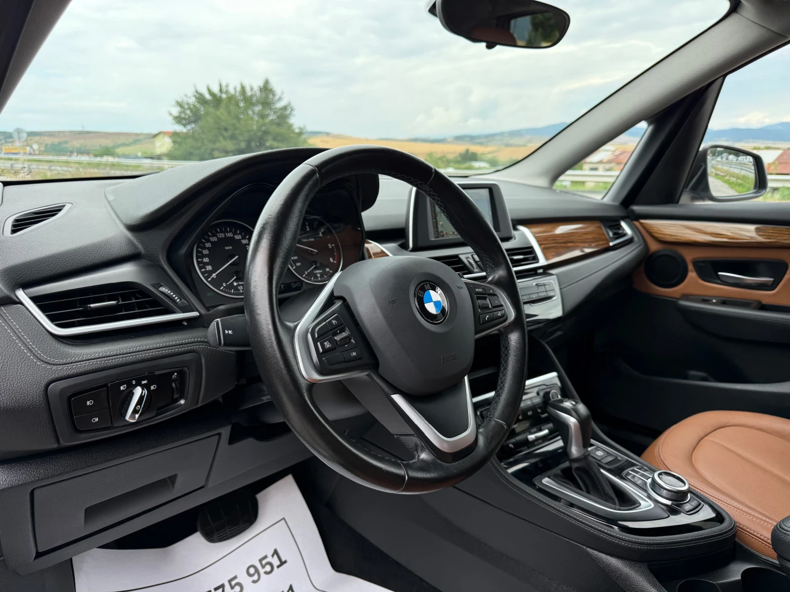 BMW 2 Active Tourer LUXURY LINE-155.000km-ДИСТРОНИК-КАМЕРА-ПОДГРЕВ, снимка 7 - Автомобили и джипове - 55135007