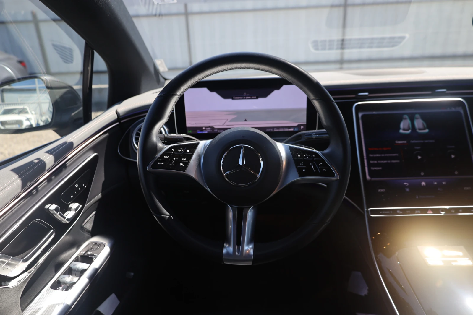 Mercedes-Benz EQE 350+ Pano KeyGO KAM DISTR SzH MY22 #iCarbg | Mobile.bg   12