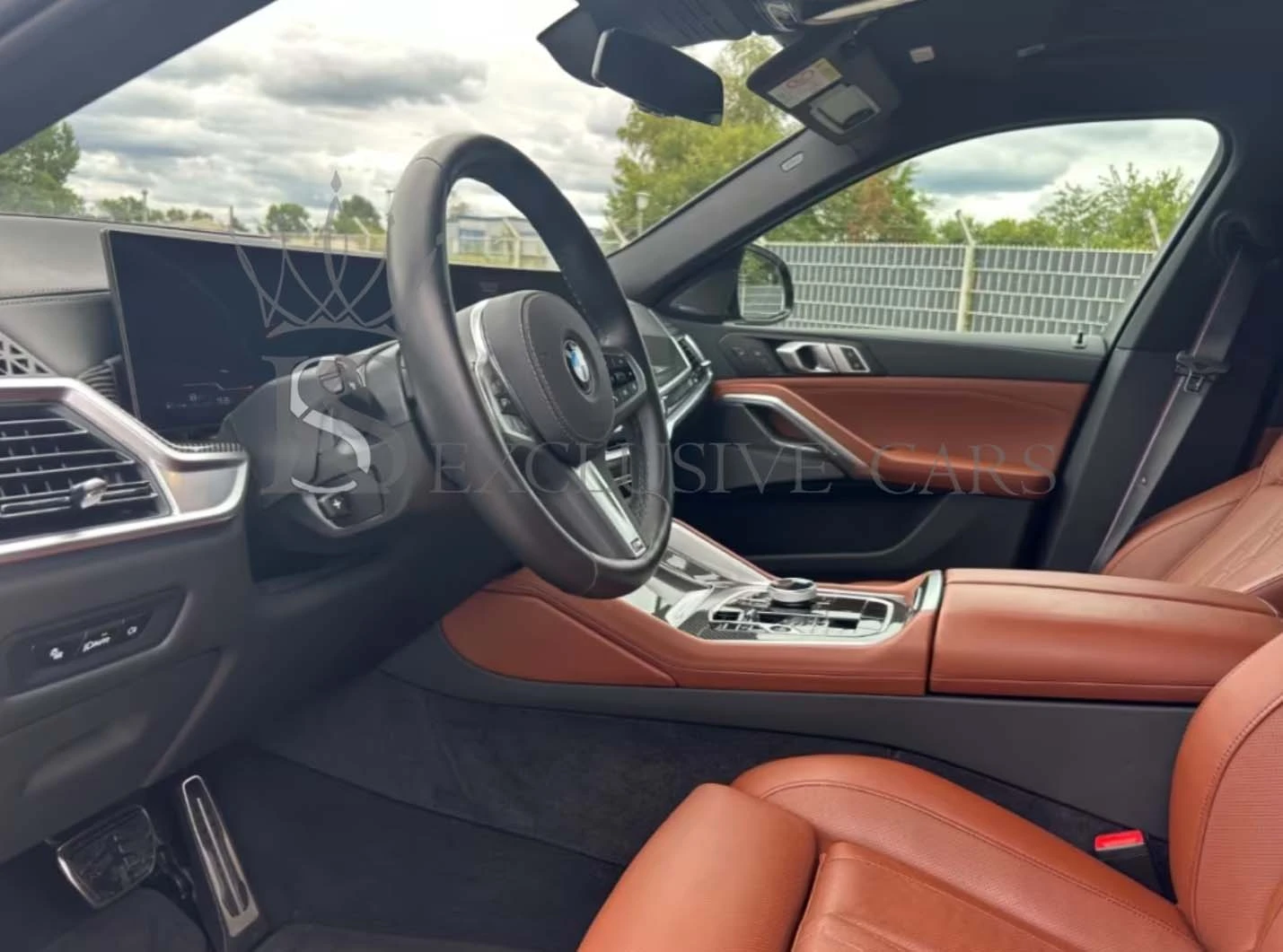 BMW X6 40d* M-SPORT PRO* H&K* CARBON* ОБДУХВАНЕ* *  - изображение 7