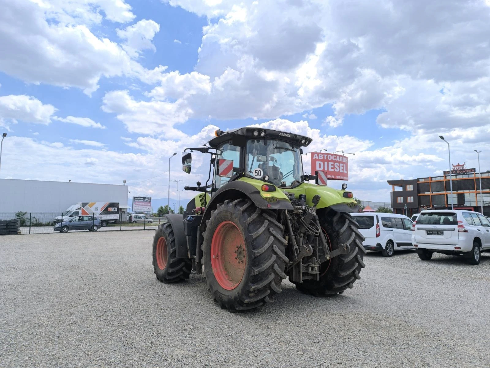 Трактор Claas AXION 800, снимка 5 - Селскостопанска техника - 54959247