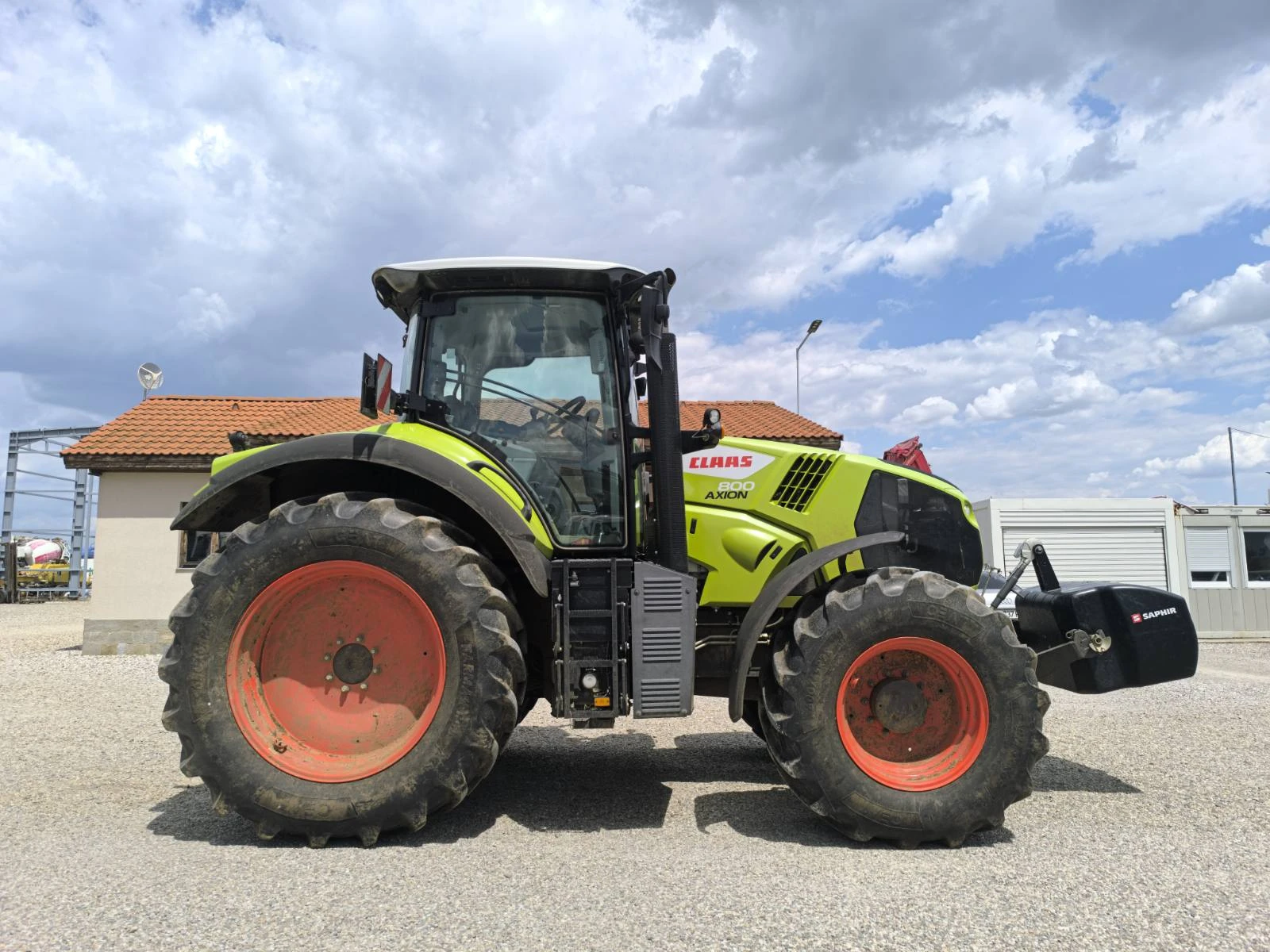 Трактор Claas AXION 800, снимка 8 - Селскостопанска техника - 54959247