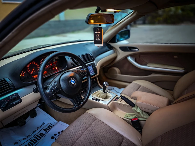 BMW 320 Ci= КОЖА= NAVI= ГАЗ= , снимка 4 - Автомобили и джипове - 52124865