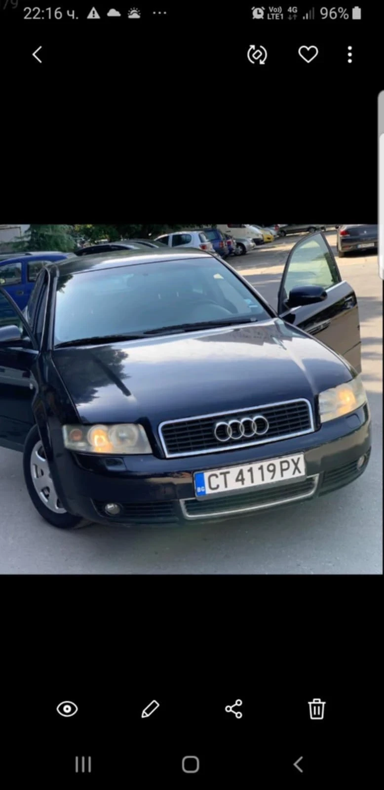 Audi A4 2.0 , снимка 1 - Автомобили и джипове - 48271954