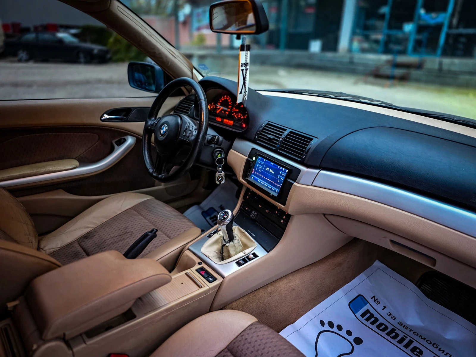 BMW 320 Ci= КОЖА= NAVI= ГАЗ=  - изображение 5