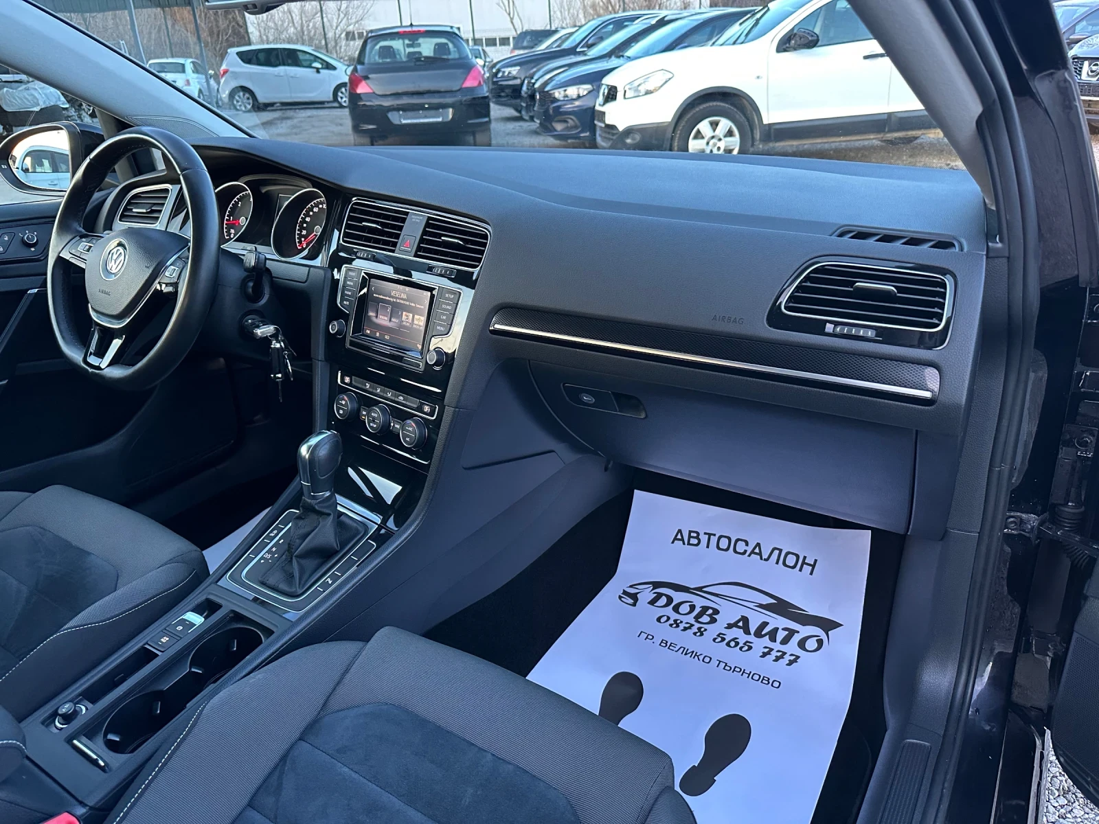 VW Golf 1.6TDI-DSG-AVTOMAT-HIGHLINE-BLUEMOTION, снимка 15 - Автомобили и джипове - 53715657