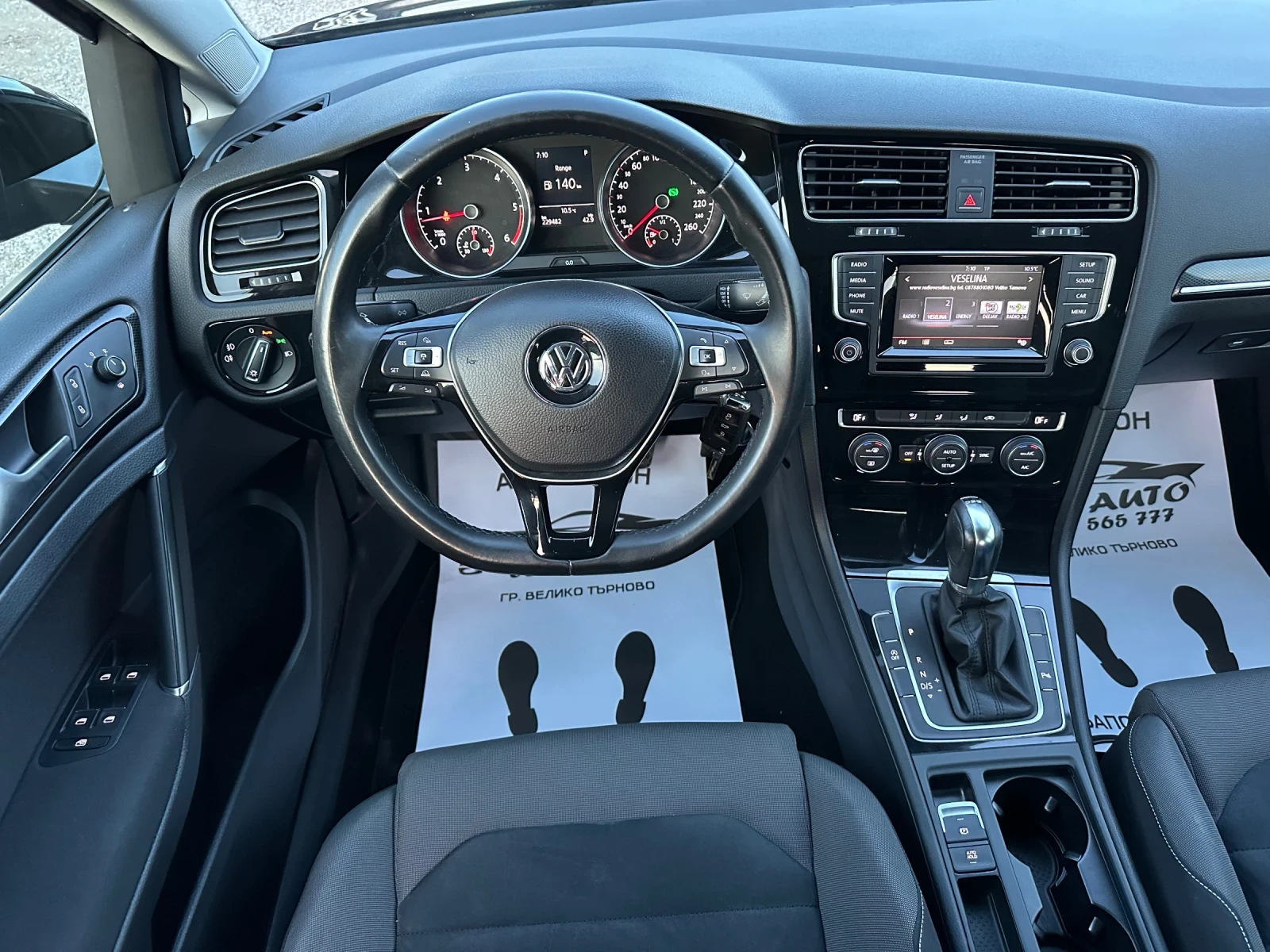 VW Golf 1.6TDI-DSG-AVTOMAT-HIGHLINE-BLUEMOTION, снимка 10 - Автомобили и джипове - 53715657