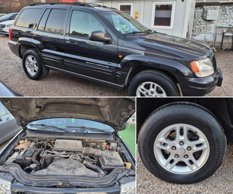 Jeep Grand cherokee 4, 7 газ/бензин, снимка 6 - Автомобили и джипове - 48427099