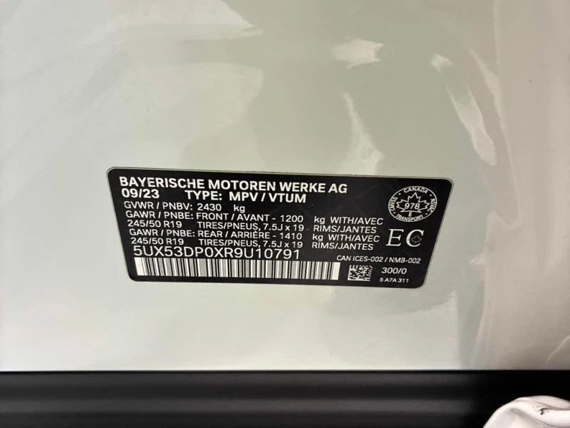 BMW X3 2024 xDrive30i * CARFAX * БЕЗ ПЪРВОНАЧАЛНА ВНОСКА, снимка 11 - Автомобили и джипове - 52916825