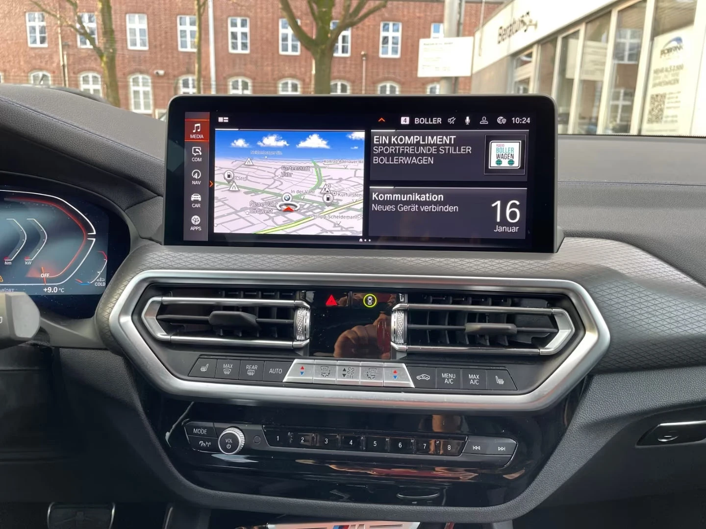 BMW X3 M4Od/340HP/PANO/HUD/360/KLESS/361z, снимка 12 - Автомобили и джипове - 54357499