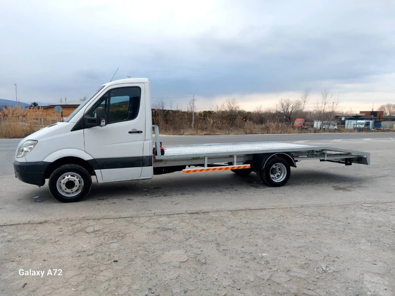 Mercedes-Benz Sprinter 511 646, СПЕЦИАЛЕН,  N1, КЛИМАТИК, 5.50 платформа, снимка 5 - Бусове и автобуси - 49145985