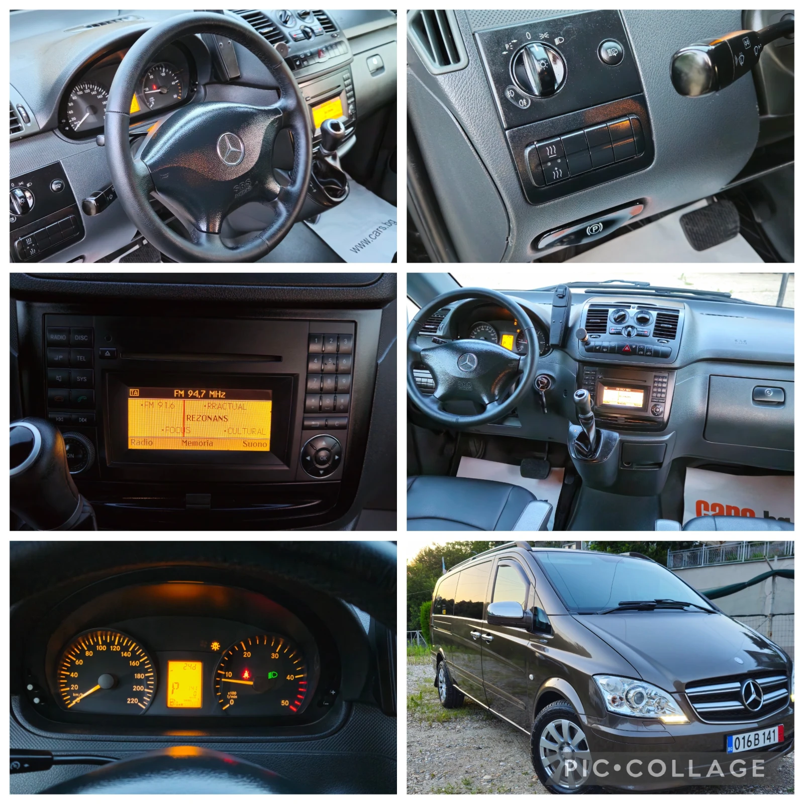 Mercedes-Benz Vito BUSINESS LONG-8 МЕСТА* 2, 2CDi-150кс* 2012г* LED
