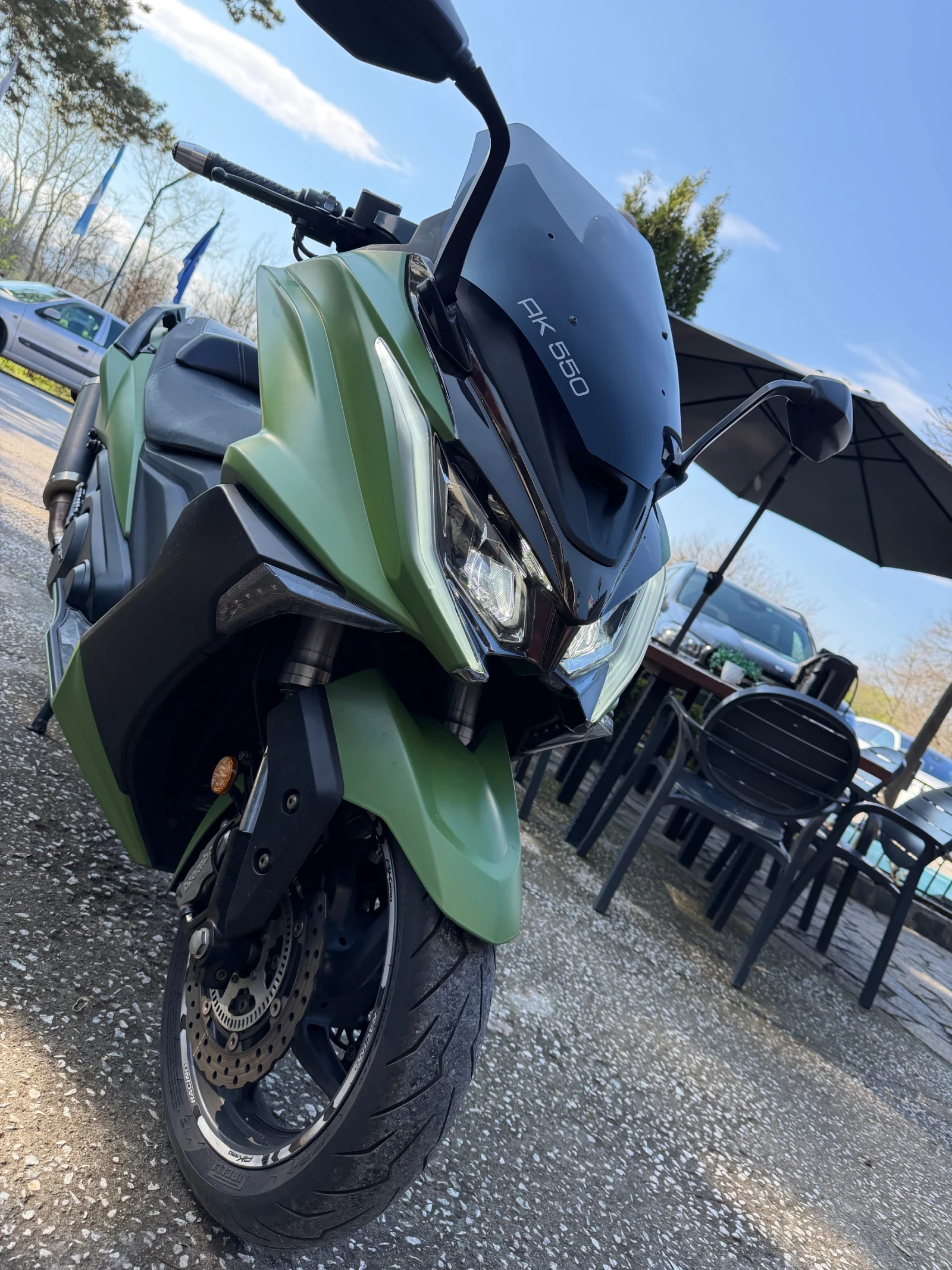 Kymco AK 550 Топ--Топ!