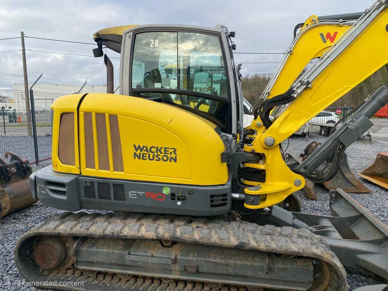 Багер Wacker ET90 2020г., снимка 1