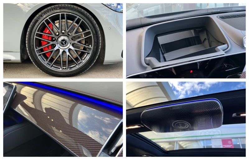 Mercedes-Benz S 63 AMG E-PERFORMANCE/EDITION ONE/CARBON/BURM 4D/TV/HEADUP, снимка 17 - Автомобили и джипове - 53111212