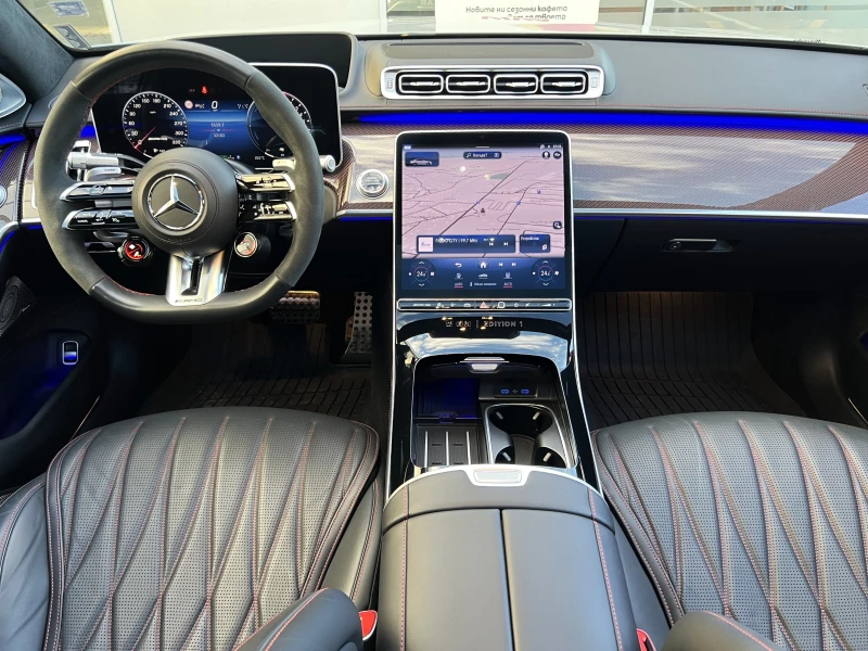 Mercedes-Benz S 63 AMG E-PERFORMANCE/EDITION ONE/CARBON/BURM 4D/TV/HEADUP, снимка 12 - Автомобили и джипове - 53111212