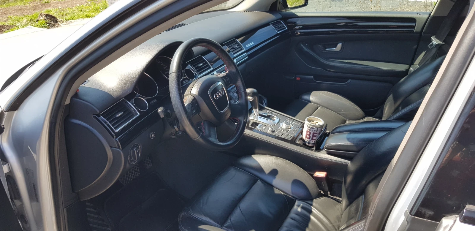 Audi A8 4.2 LONG BFM335к.с LPG-BRC/СМЕНЕНИ ВЕРИГИ, снимка 6 - Автомобили и джипове - 54205094