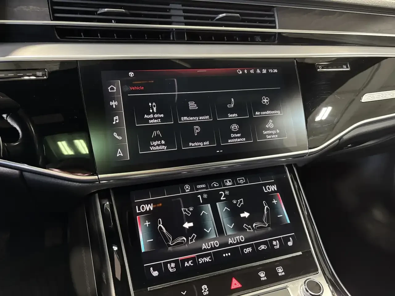 Audi A8 L* FACE* 360* ДИСТРОНИК* ОБДУХ* ВЪЗДУШНО* , снимка 11 - Автомобили и джипове - 55769518