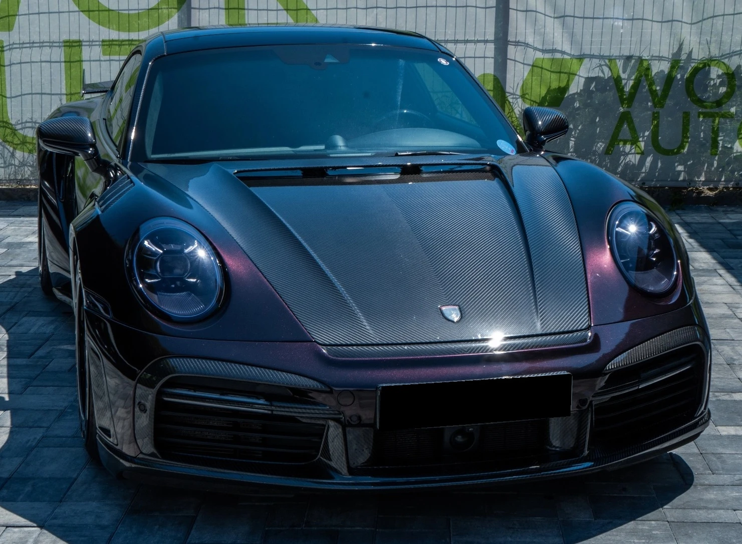 Porsche 911 Turbo S Stinger GTR AKRAPOVIC