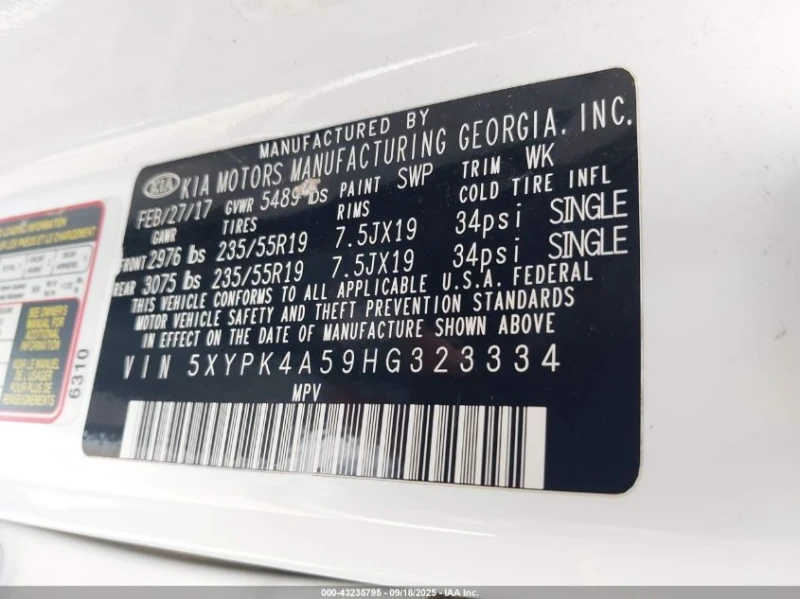 Kia Sorento SX, снимка 9 - Автомобили и джипове - 53309571